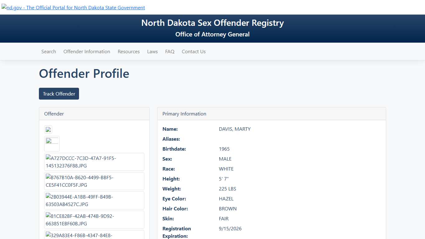 Offender Profile